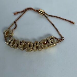 - BaubleBar Retro Custom Slider Bracelet